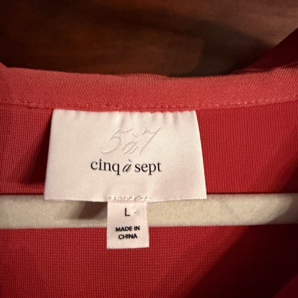 Cinq à Sept Rust Button Down Shirt Dress - Picture 3 of 6